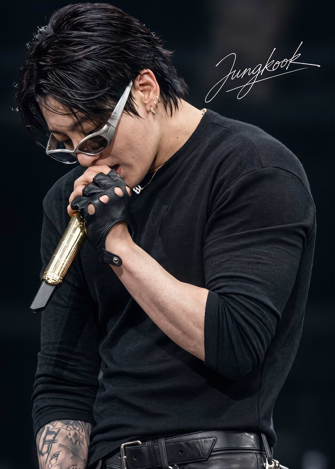 Jungkook Performing on Stage