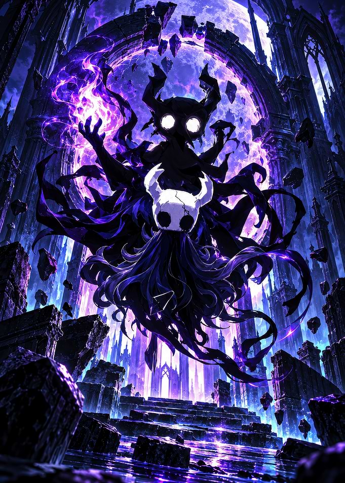 Hollow Knight Void Shadow Art