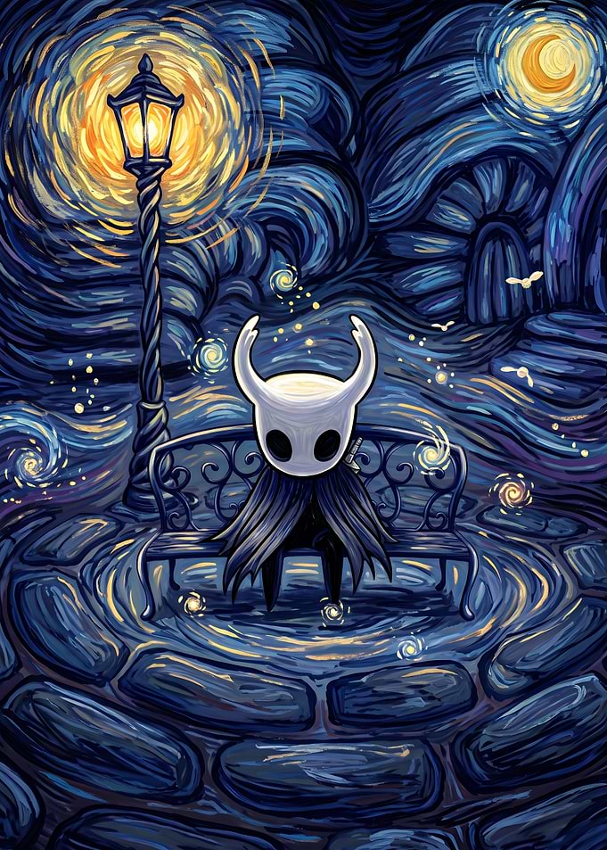 Hollow Knight Starry Night Mashup