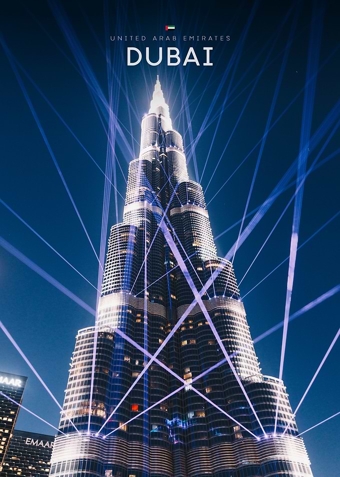 Burj Khalifa Light Show Dubai