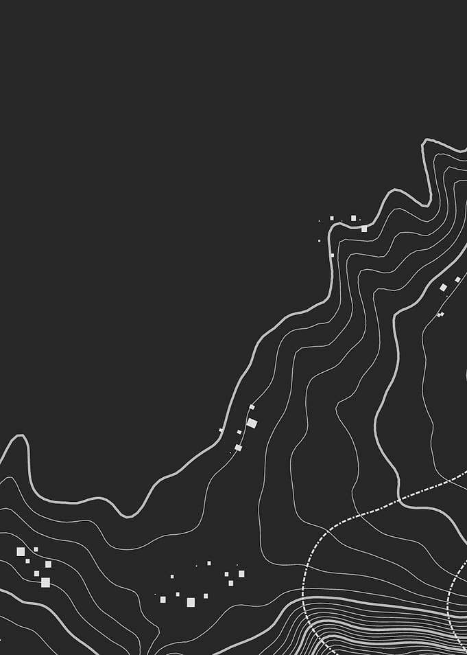 Minimalist Topographical Maps Contour Lines