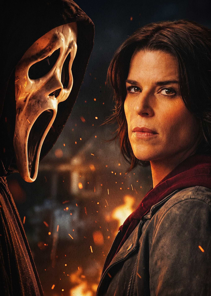Ghost Killer Dark Horror Poster