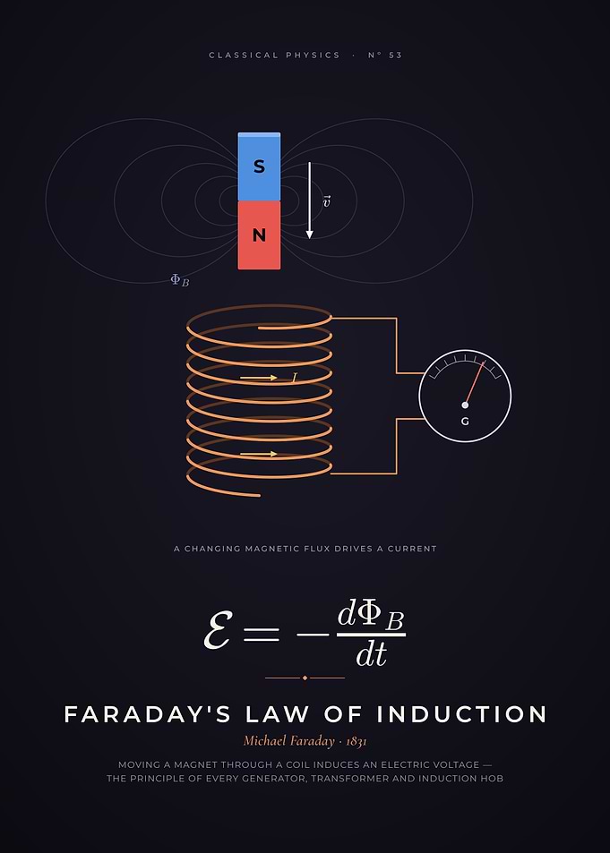 Faraday's Law of Induction, Magnet and Coil