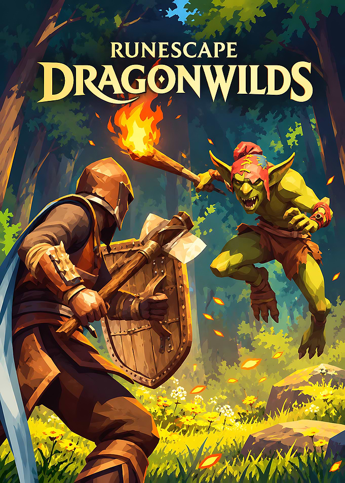RuneScape Dragonwilds Combat Illustration