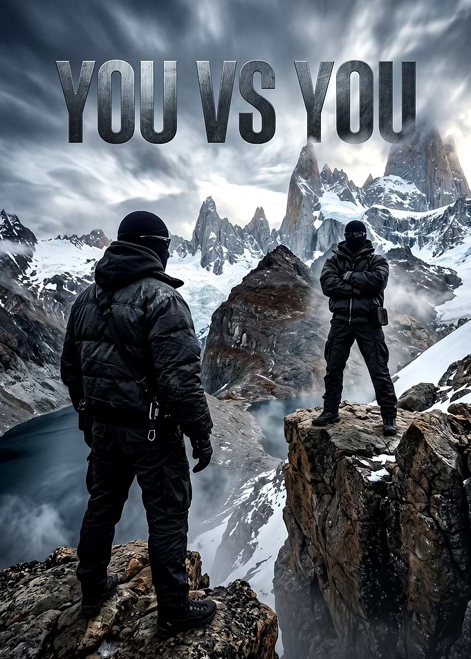 You vs You Mountain Motivation