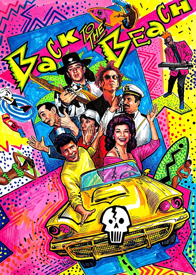 Back to the Beach Movie Poster
