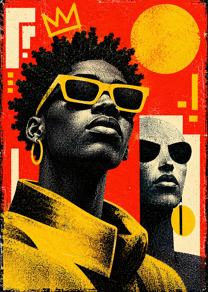 Stylish Urban Portraits Pop Art