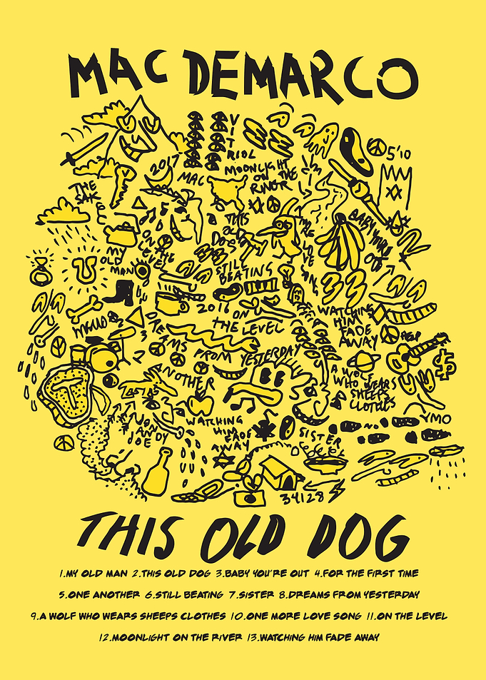 Mac DeMarco This Old Dog Poster