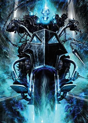Ghost Rider - Blue Hellfire
