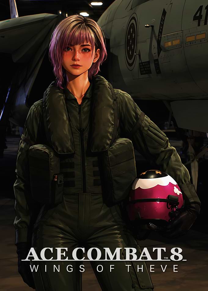 Ace Combat 8 Pilot Portrait