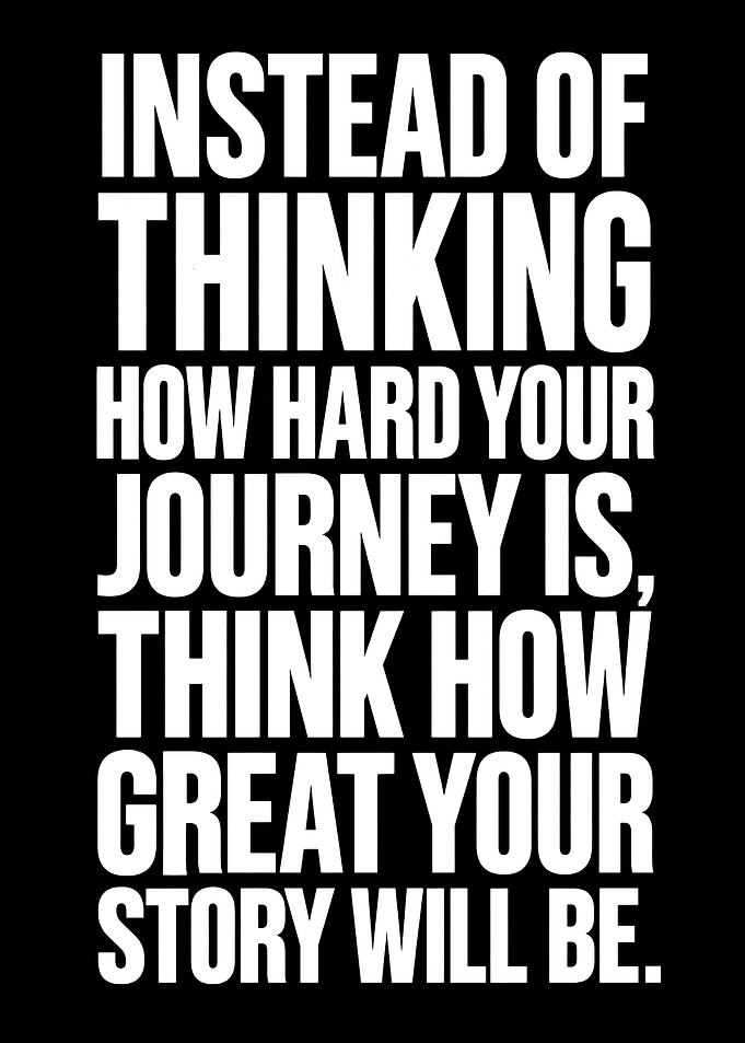 Inspirational Quote Typography Poster