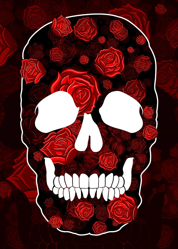 Skull and Roses
