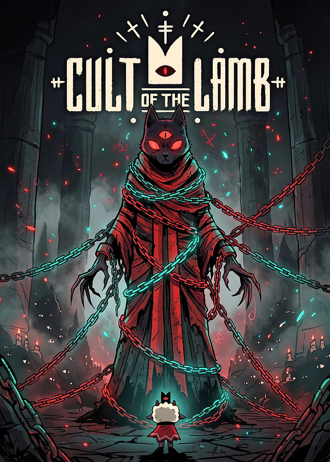 Cult of the Lamb Game Poster