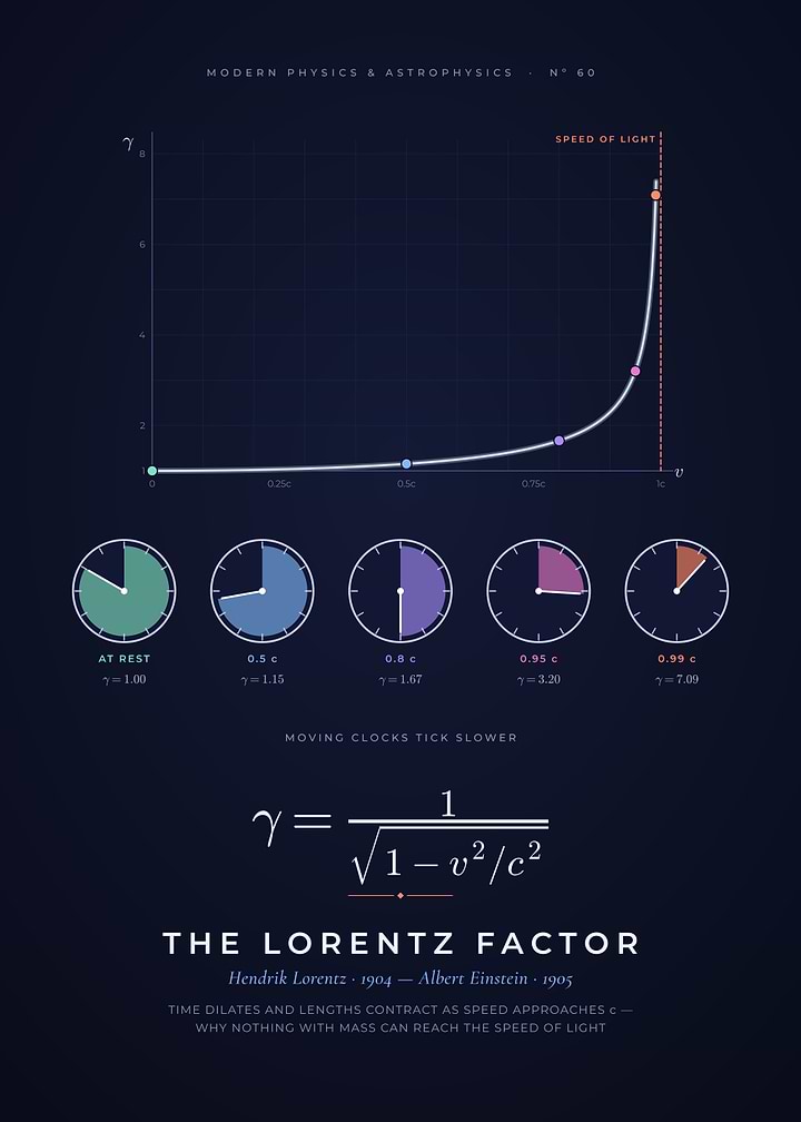 Lorentz Factor, Time Dilation and Special Relativity