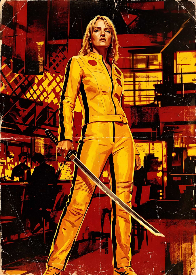 The Bride Kill Bill Poster