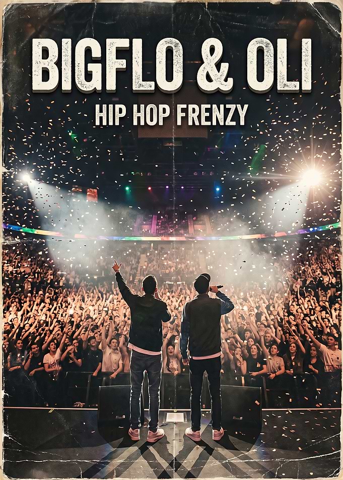 Bigflo & Oli Concert Poster