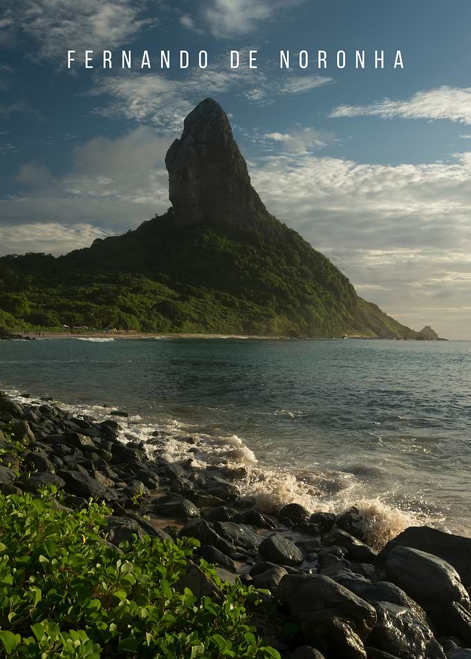 Fernando de Noronha Tropical Landscape