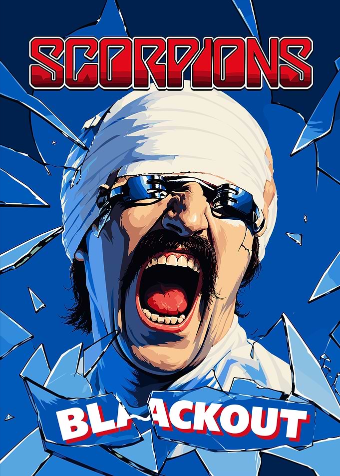 Scorpions Blackout Album Cover Art