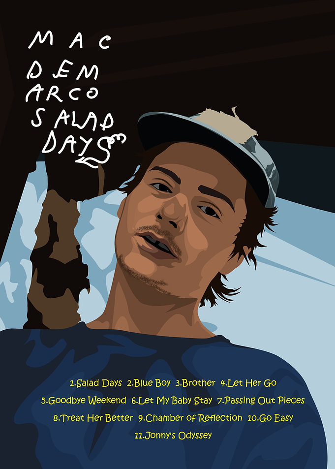 Mac DeMarco Salad Days Album Art