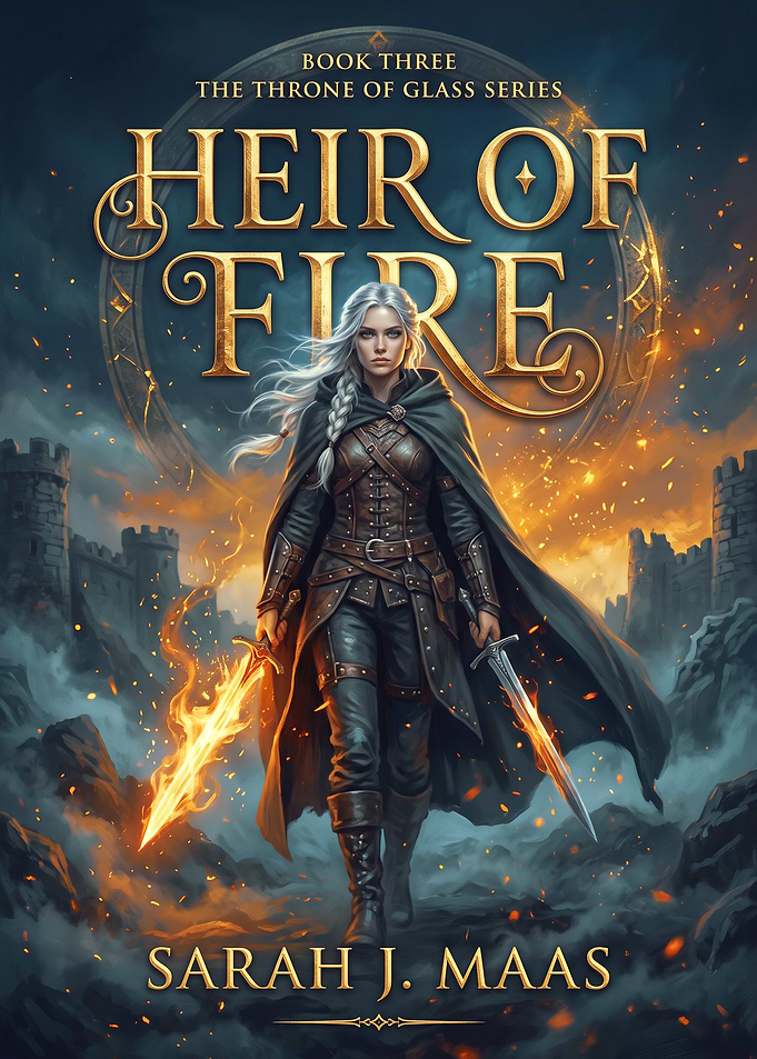 Heir of Fire Book Cover Art