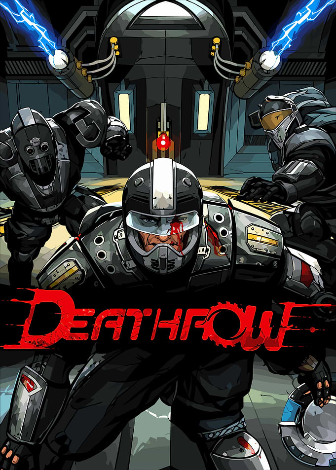 Deathrow Video Game Cover Art
