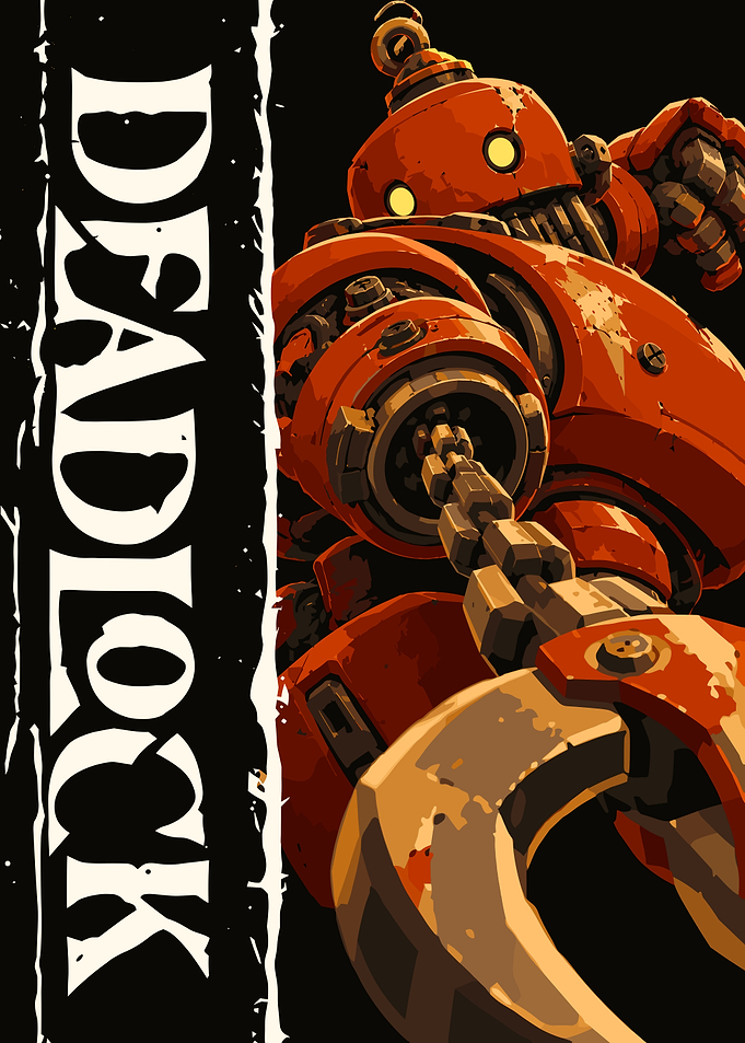 Bebop Deadlock Game Robot Poster