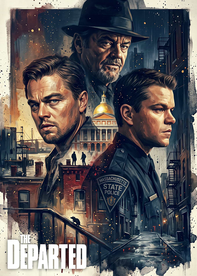 The Departed Movie Poster Art