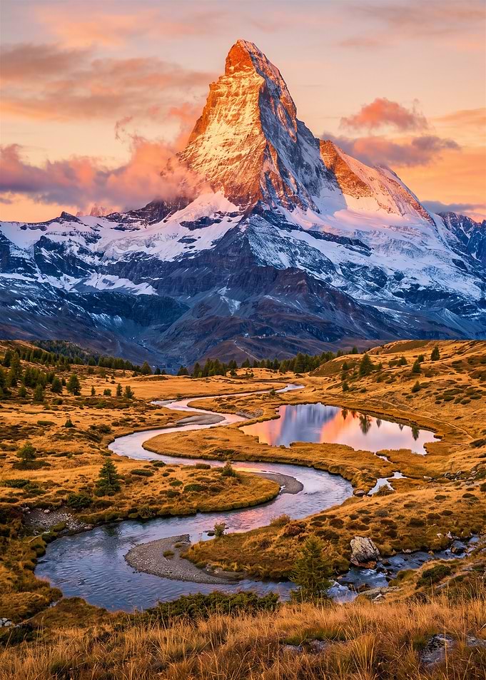 The Matterhorn at Golden Hour