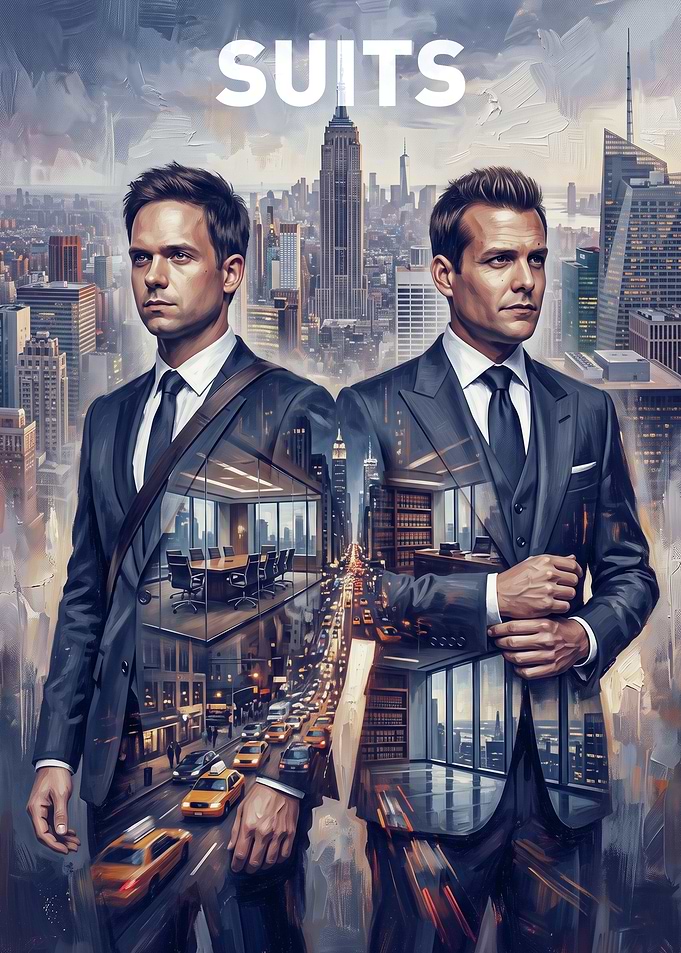 Suits TV Show Poster Art