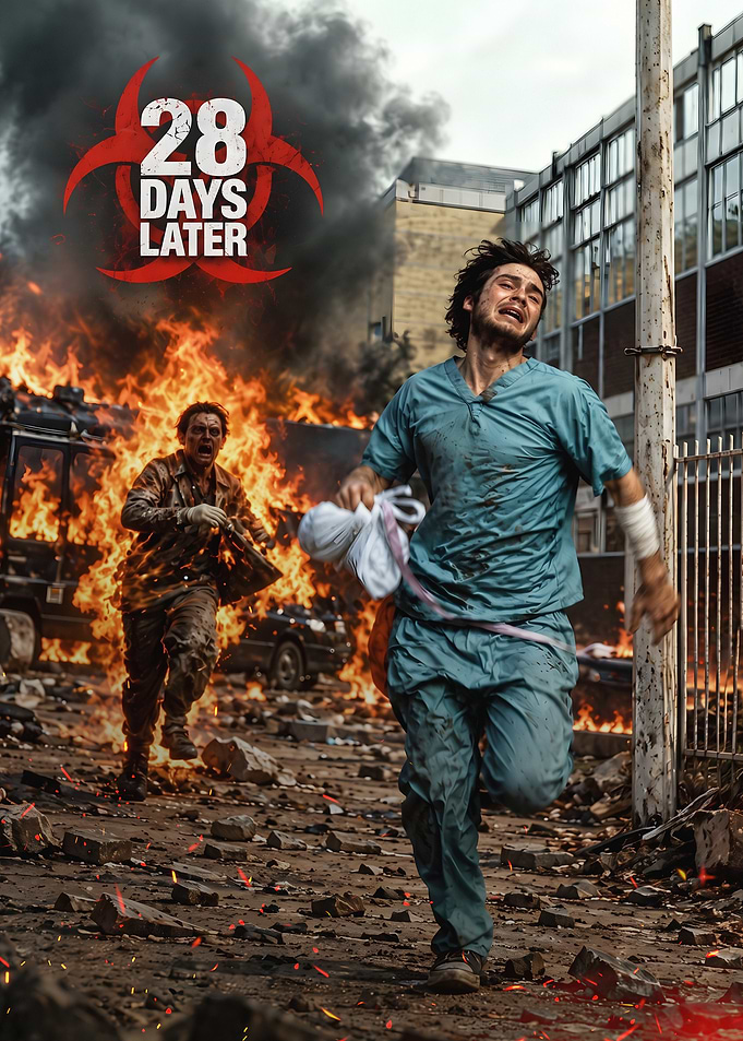 28 Days Later 2002 Movie Poster