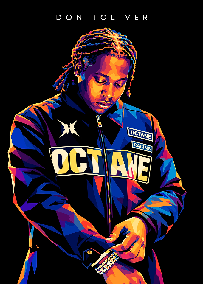 Don Toliver Pop Art Portrait