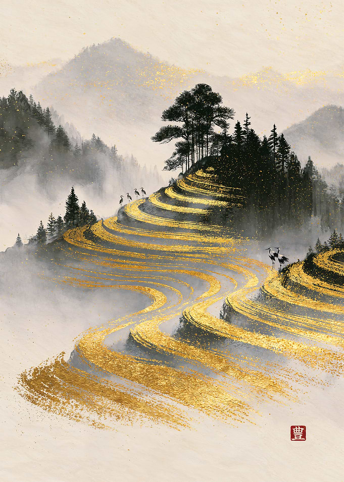 Terraces of Golden Harvest