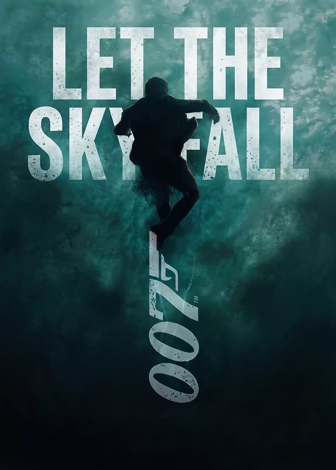 James Bond Skyfall Movie Poster