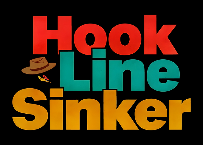 Hook Line Sinker Fishing Graphic