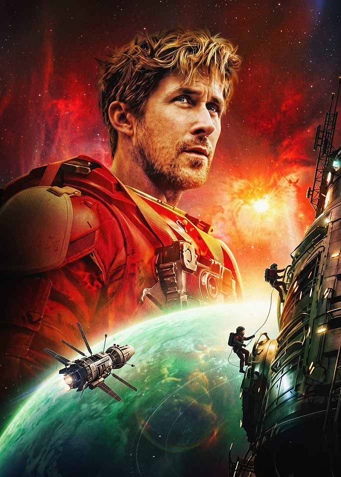 Sci-Fi Space Hero Epic Movie Art