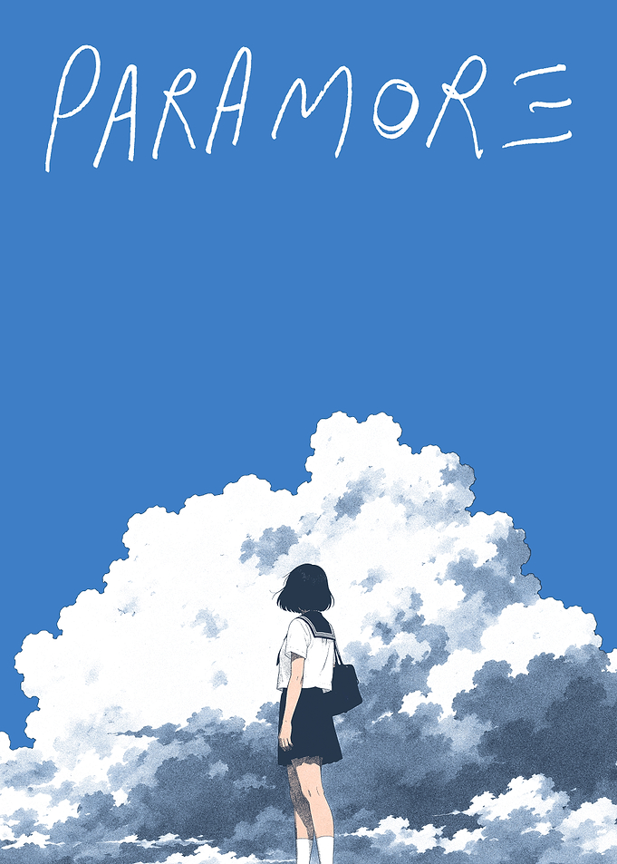 Paramore Anime Style Girl Illustration