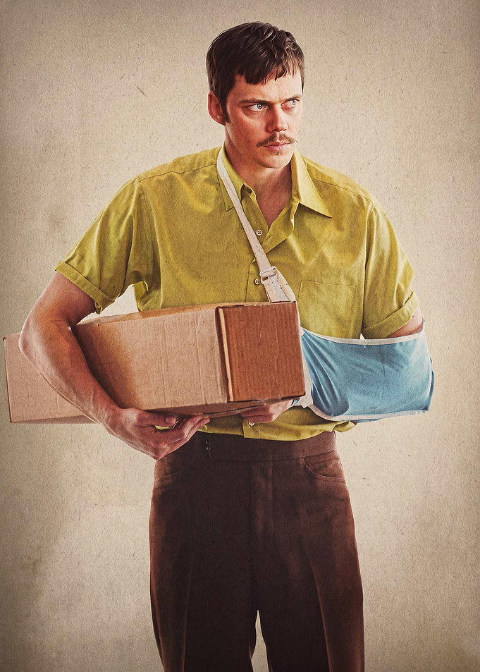 Celebrity Man Vintage Art Poster