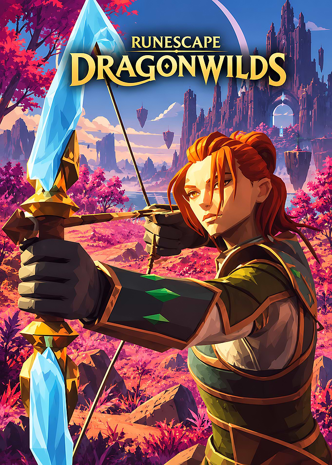 RuneScape Dragonwilds Archer Poster