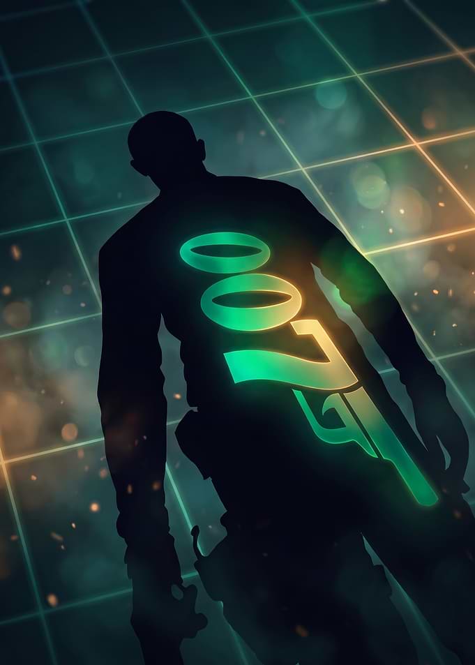James Bond 007 Silhouette Poster