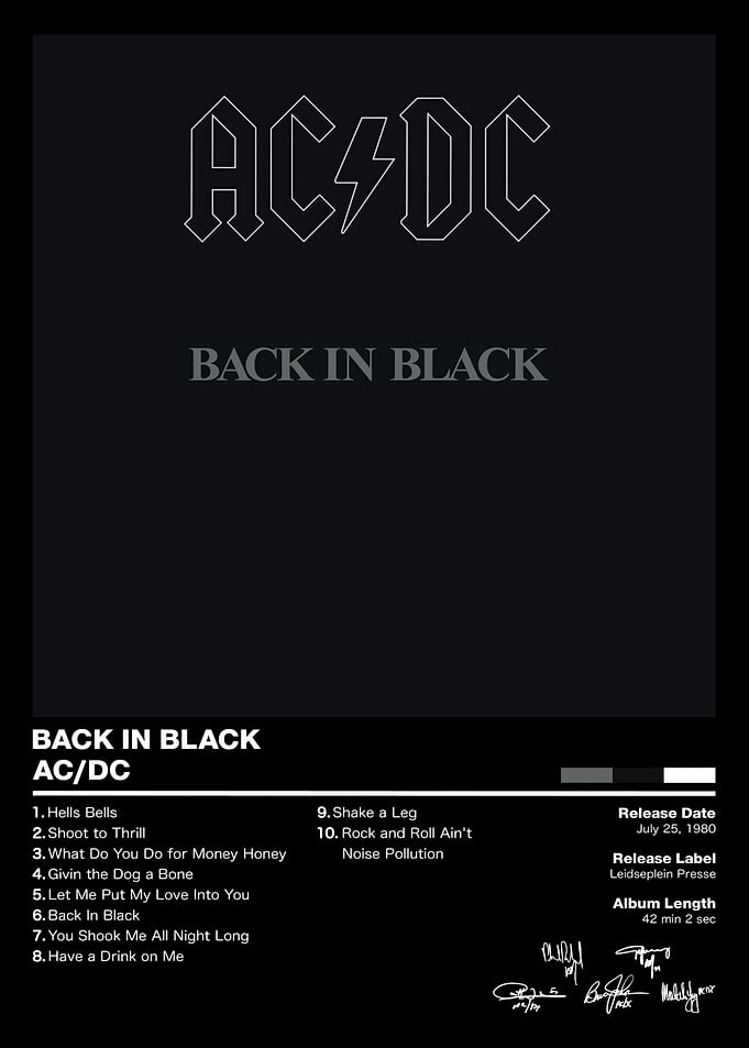 AC/DC - Back In Black