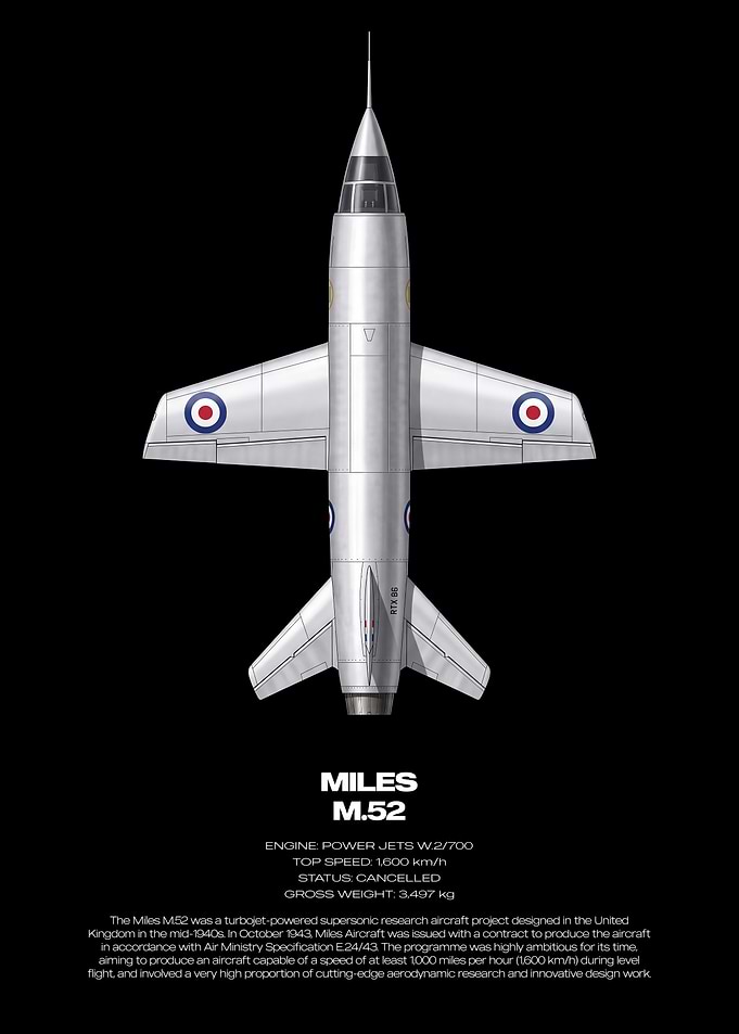 Miles M.52 Supersonic Research Aircraft