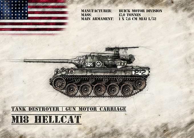 M18 Hellcat Tank Destroyer