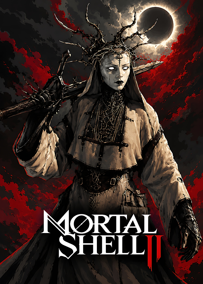 Mortal Shell 2 Dark Fantasy Poster