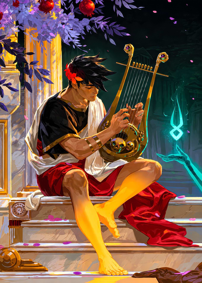 Zagreus Playing Lyre from Hades