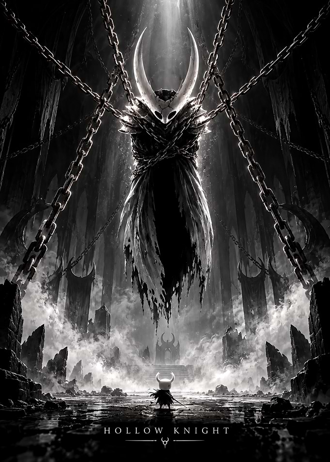 Hollow Knight Chained Boss Encounter