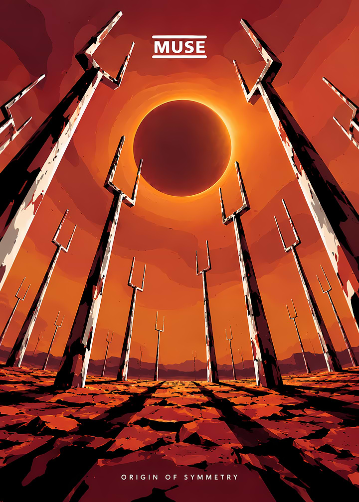 Muse Origin of Symmetry Album Art