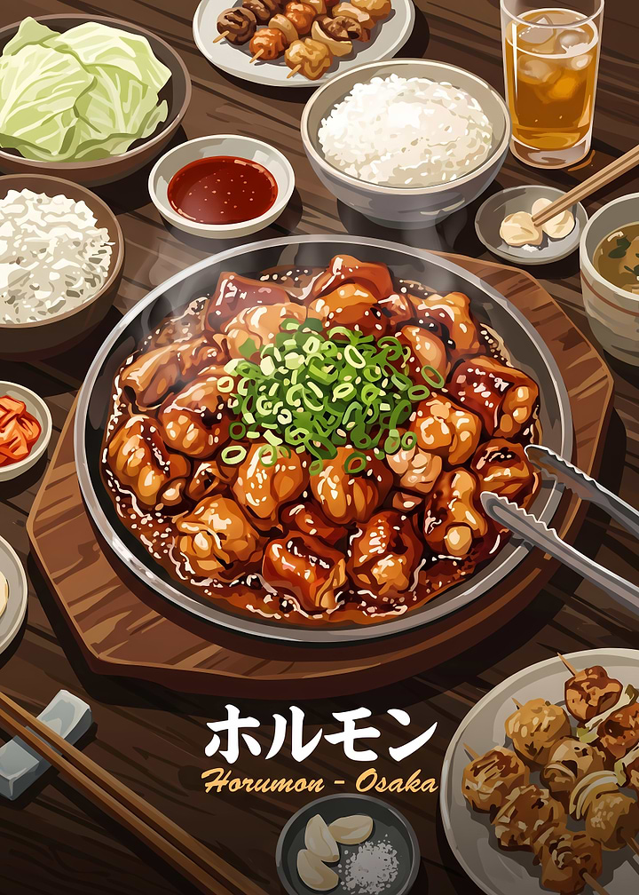 Japanese Horumon BBQ Feast