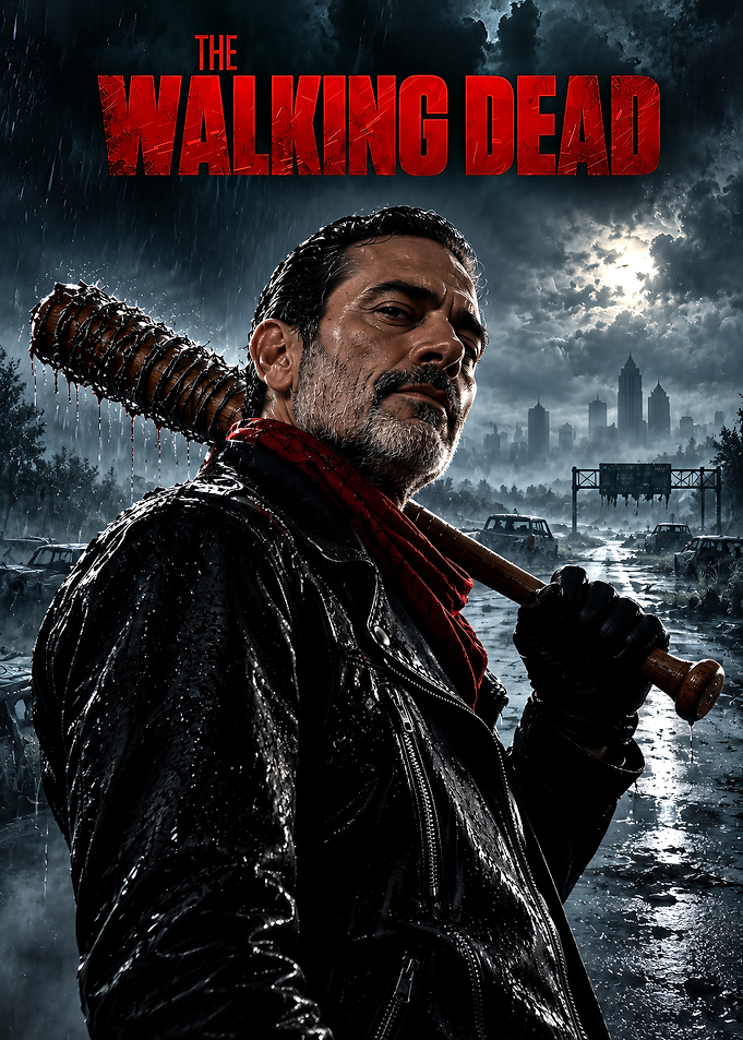 Negan from The Walking Dead