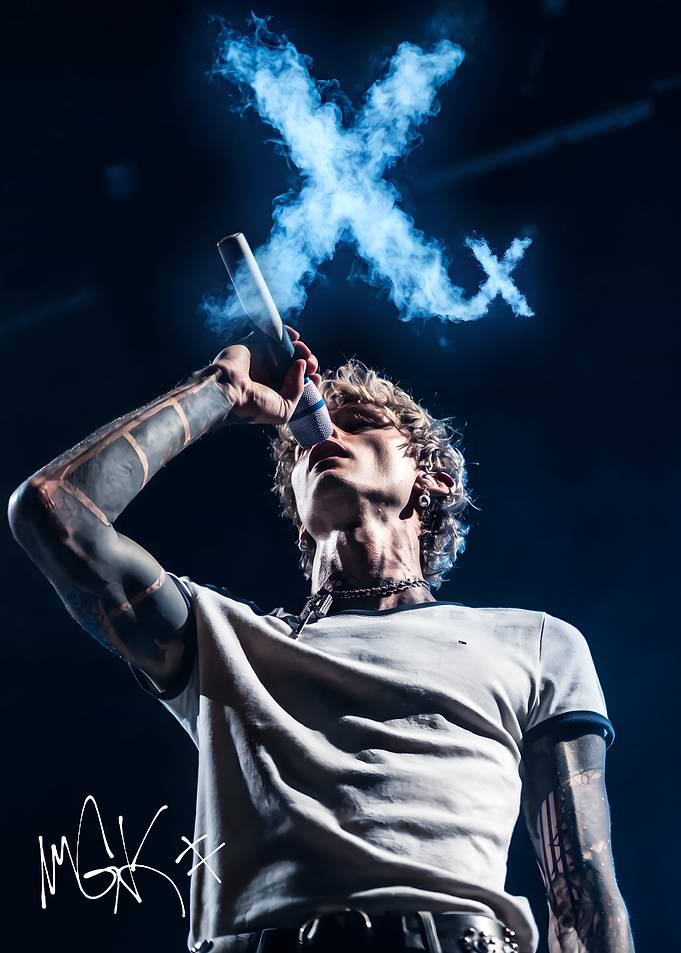 Machine Gun Kelly Performing Live