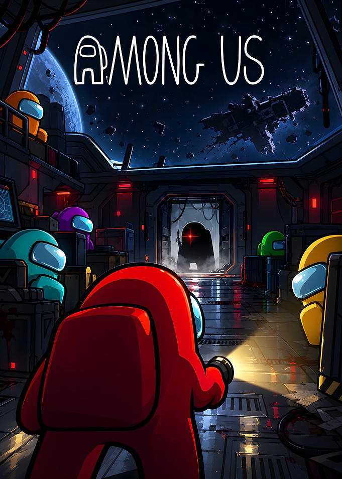 Among Us Game Poster
